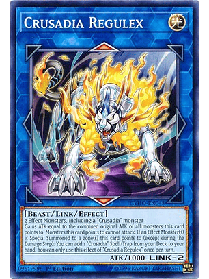 Crusadia Regulex - CYHO-EN043 - Common 1st Edition
