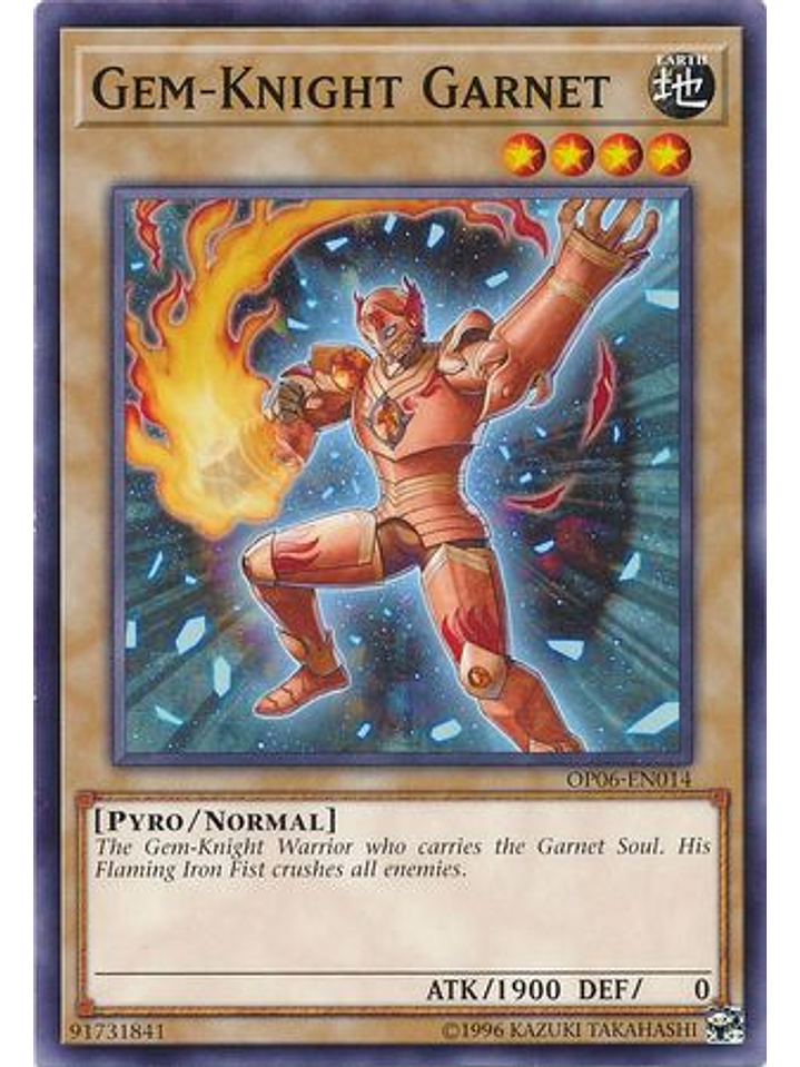 Gem-Knight Garnet - OP06-EN014 - Common 1