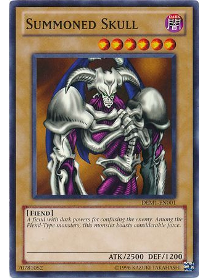 Summoned Skull - DEM1-EN001 - Common 1