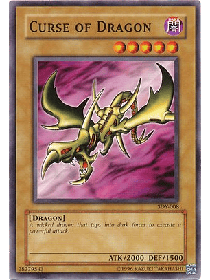 Curse of Dragon - SDY-008 - Common Unlimited