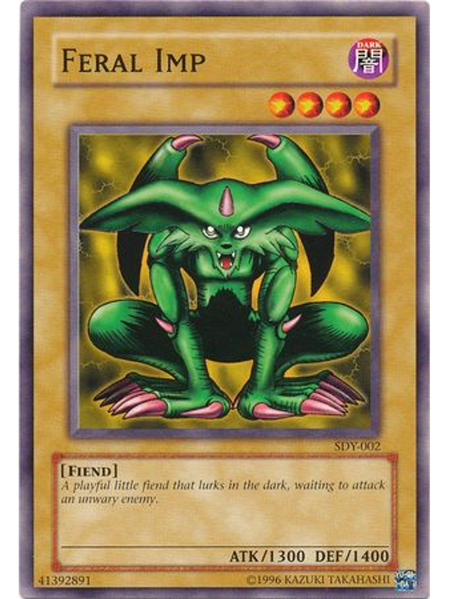 Feral Imp - SDY-002 - Common Unlimited 1