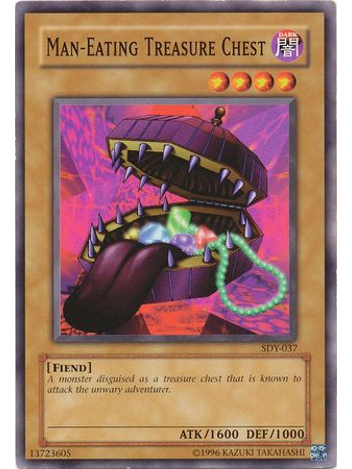 Man-Eating Treasure Chest - SDY-037 - Common Unlimited 1