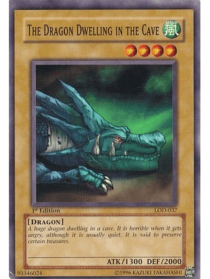 The Dragon Dwelling In The Cave - LOD-037 - Common 1st Edition