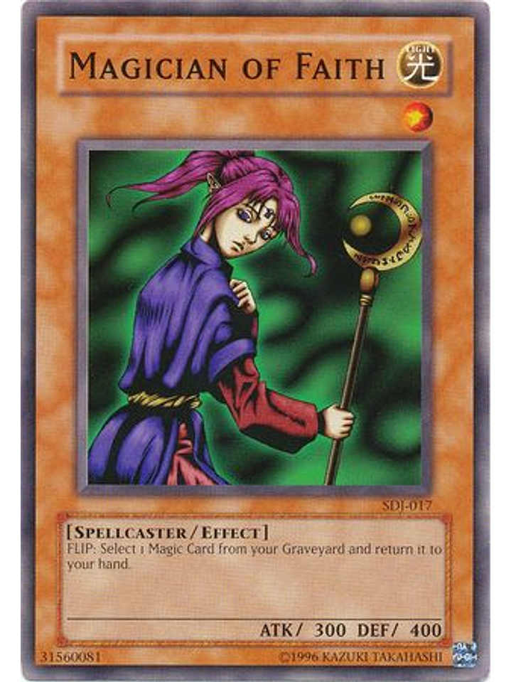 Magician of Faith - SDJ-017 - Common Unlimited 1