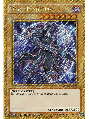 Dark Magician - MVP1-ENGV3 - Gold Secret Rare Limited Edition