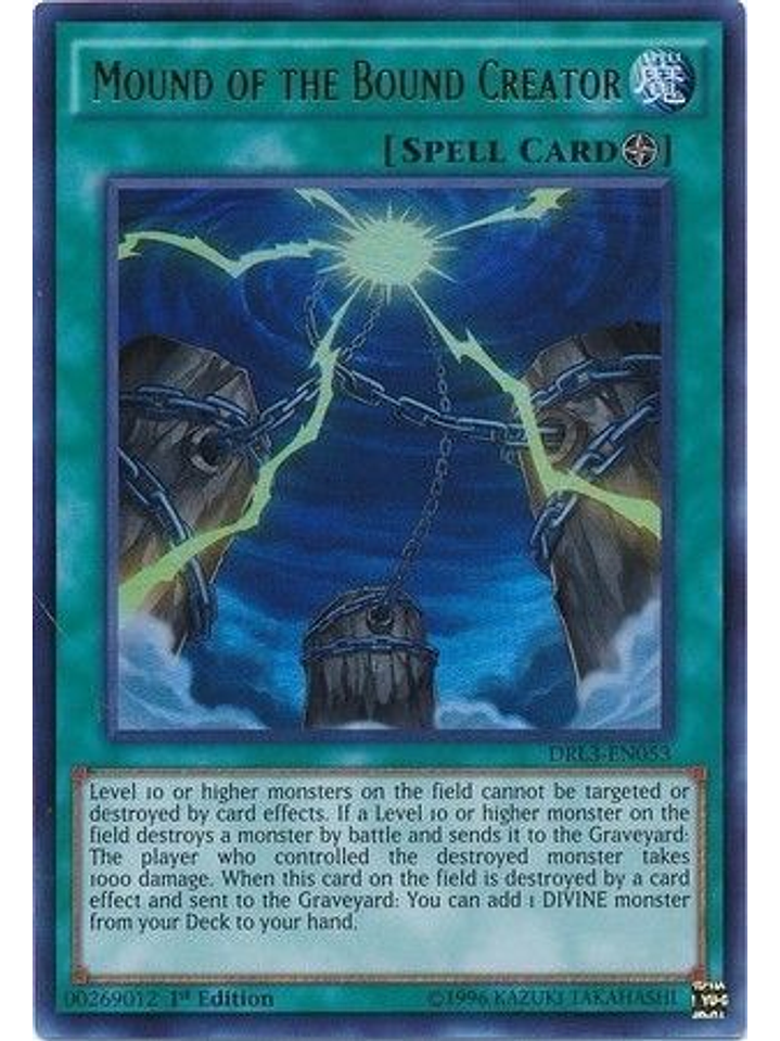 Mound of the Bound Creator - DRL3-EN053 - Ultra Rare 1st Edition 1