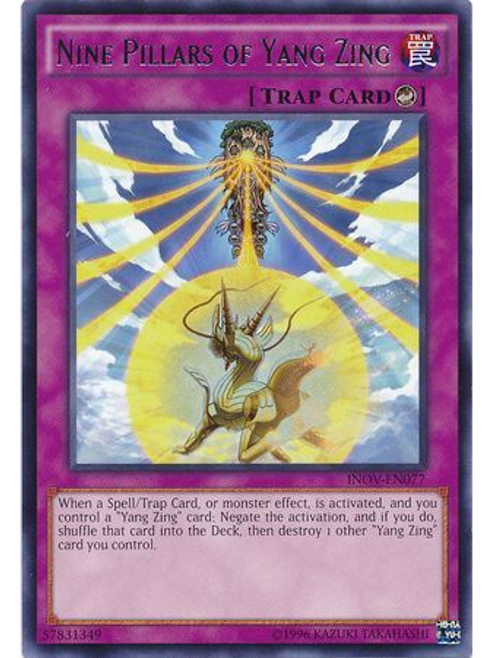 Nine Pillars of Yang Zing - INOV-EN077 - Rare Unlimited 1