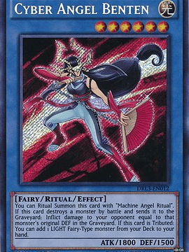 Cyber Angel Benten - DRL3-EN012 - Secret Rare 1st Edition