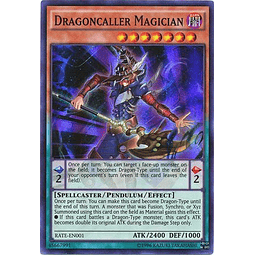 Dragoncaller Magician - RATE-EN001 - Super Rare Unlimited