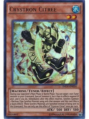 Crystron Citree - INOV-EN016 - Ultra Rare Unlimited
