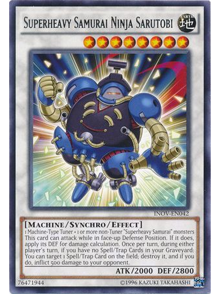 Superheavy Samurai Ninja Sarutobi - INOV-EN042 - Rare Unlimited 1