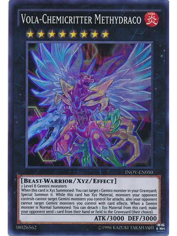 Vola-Chemicritter Methydraco - INOV-EN050 - Super Rare Unlimited 1