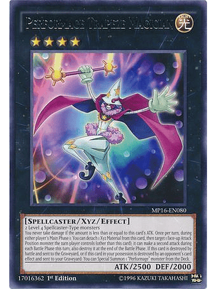 Performage Trapeze Magician - MP16-EN080 - Rare 1st Edition