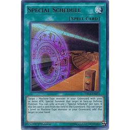 Special Schedule - DRL3-EN073 - Ultra Rare 1st Edition