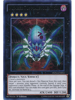 Number 70: Malevolent Sin - DUSA-EN014 - Ultra Rare 1st Edition