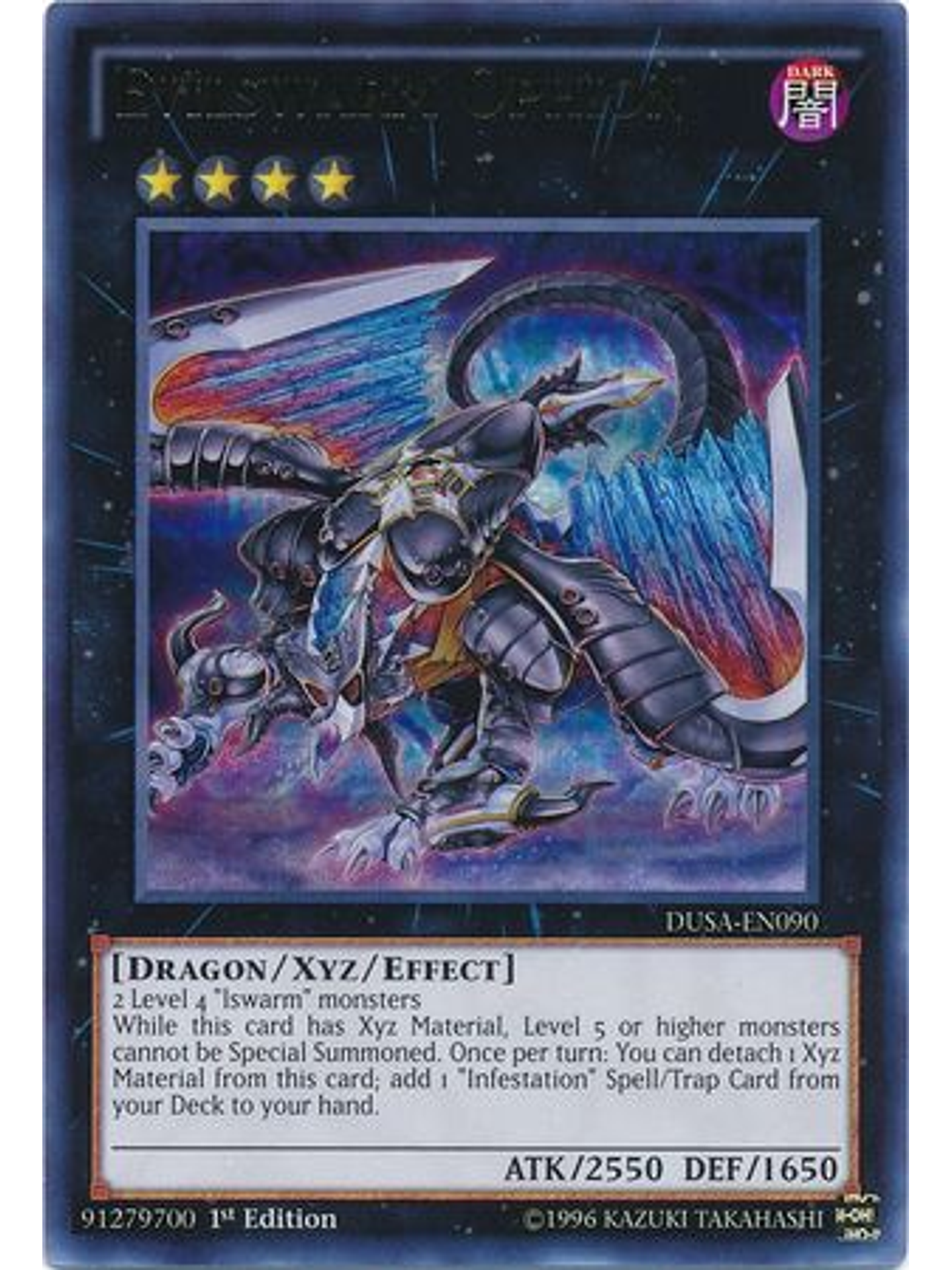 Evilswarm Ophion - DUSA-EN090 - Ultra Rare 1st Edition 1