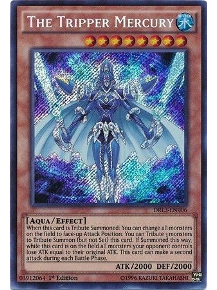 The Tripper Mercury - DRL3-EN006 - Secret Rare 1st Edition 1