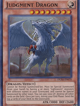 Judgment Dragon - DUSA-EN070 - Ultra Rare 1st Edition