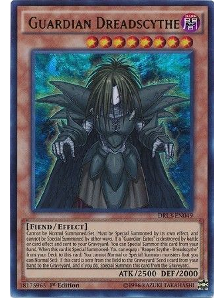 Guardian Dreadscythe - DRL3-EN049 - Ultra Rare 1st Edition 1
