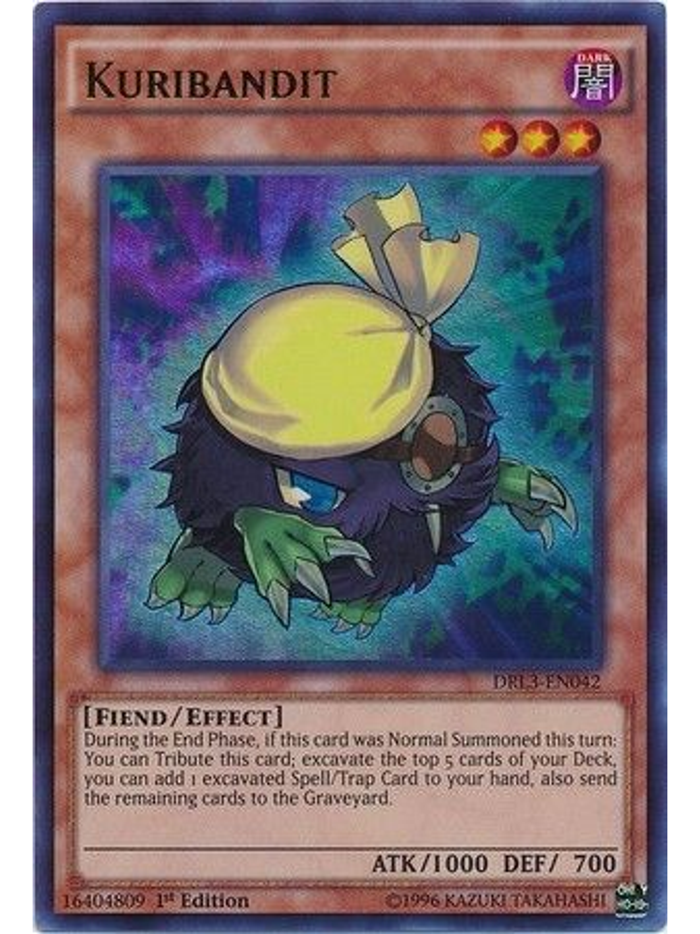 Kuribandit - DRL3-EN042 - Ultra Rare 1st Edition 1