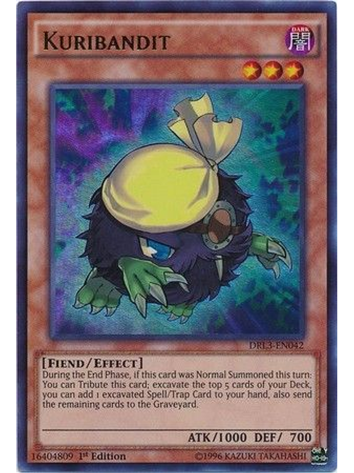 Kuribandit - DRL3-EN042 - Ultra Rare 1st Edition 1