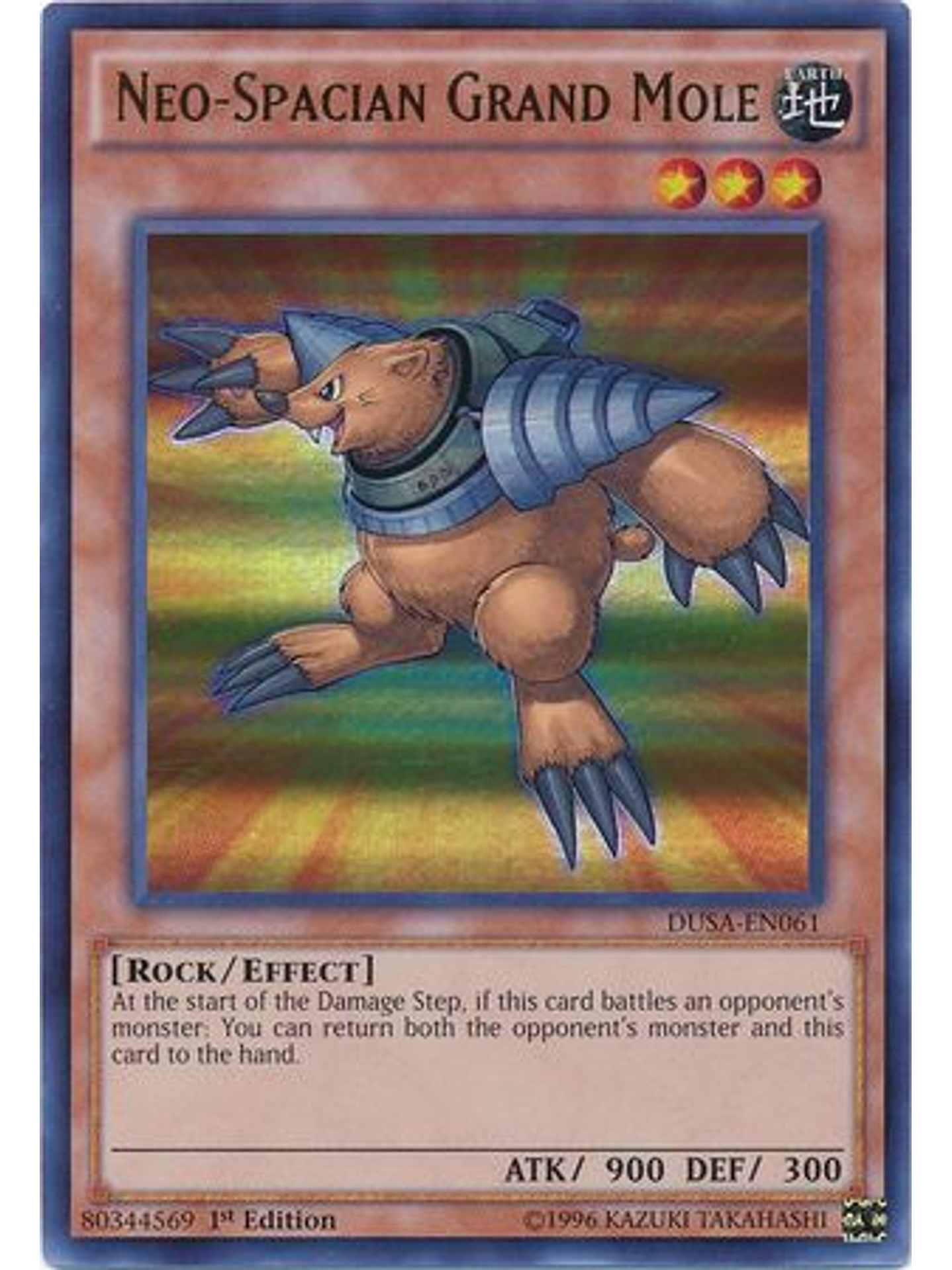 Neo-Spacian Grand Mole - DUSA-EN061 - Ultra Rare 1st Edition 1