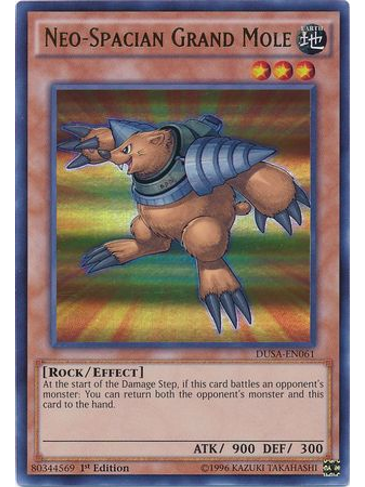 Neo-Spacian Grand Mole - DUSA-EN061 - Ultra Rare 1st Edition 1