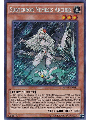 Subterror Nemesis Archer - INOV-EN082 - Secret Rare Unlimited