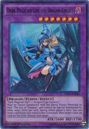 Dark Magician Girl the Dragon Knight - DRL3-EN044 - Ultra Rare 1st Edition