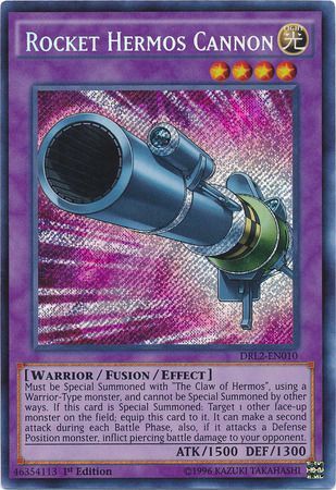 Rocket Hermos Cannon - DRL2-EN010 - Secret Rare 1st Edition