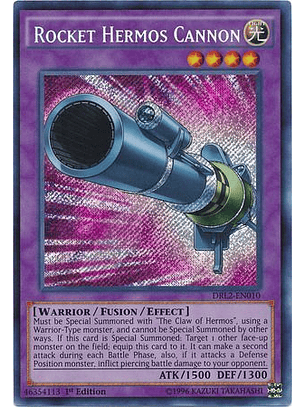 Rocket Hermos Cannon - DRL2-EN010 - Secret Rare 1st Edition
