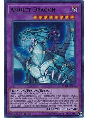 Amulet Dragon - DRL3-EN043 - Ultra Rare 1st Edition