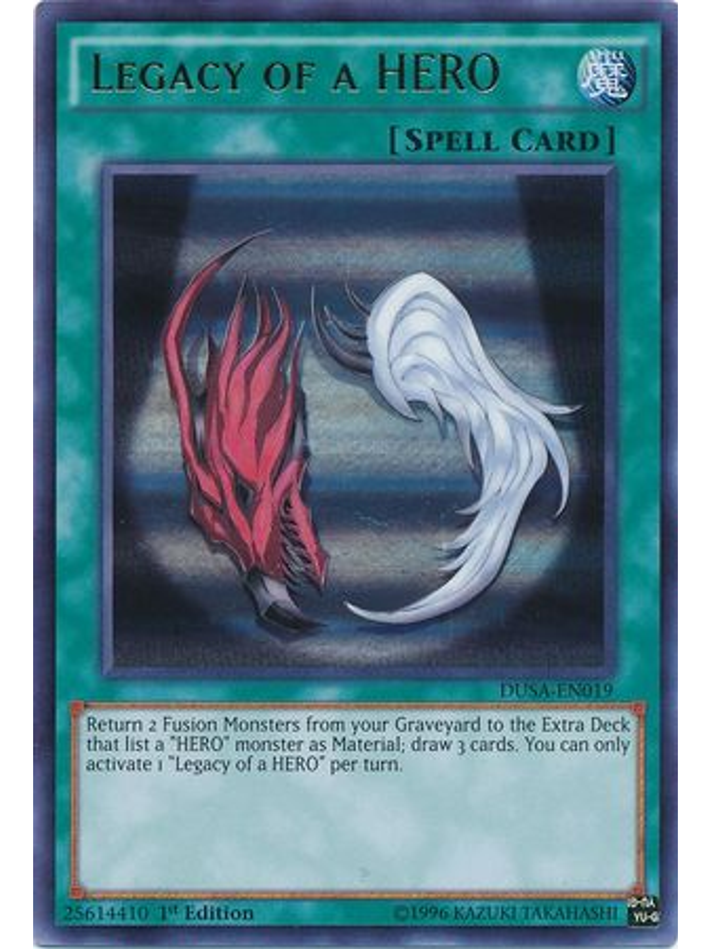 Legacy of a HERO - DUSA-EN019 - Ultra Rare 1st Edition 1