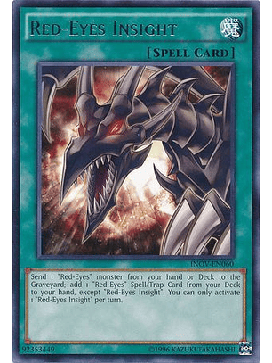 Red-Eyes Insight - INOV-EN060 - Rare Unlimited