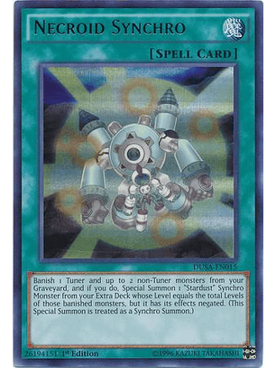Necroid Synchro - DUSA-EN015 - Ultra Rare 1st Edition
