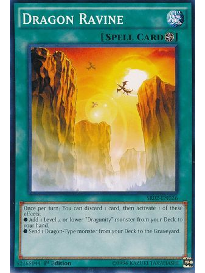 Dragon Ravine - sr02-en026 - Common 1st Edition 1
