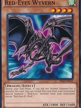 Red-eyes Wyvern - sr02-en010 - Common 1st Edition