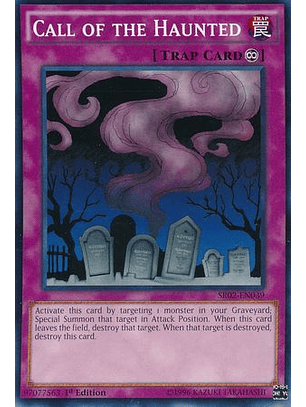 Call of the Haunted - SR02-EN039 - Common 1st Edition