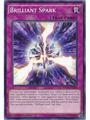 Brilliant Spark - MP16-EN088 - Common 1st Edition