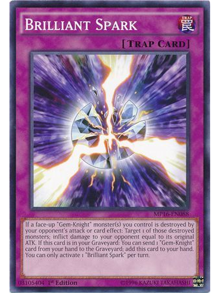 Brilliant Spark - MP16-EN088 - Common 1st Edition 1