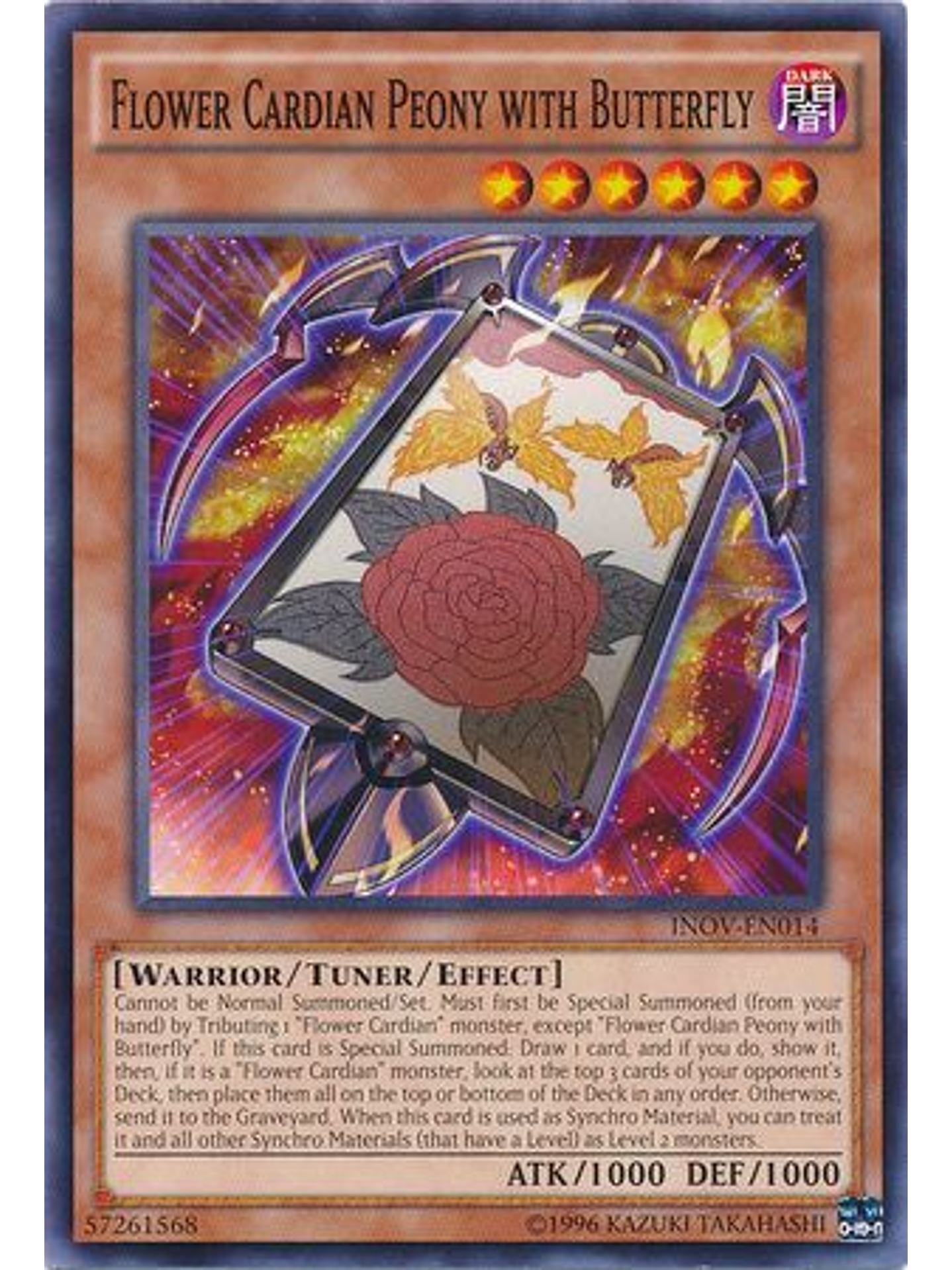 Flower Cardian Peony with Butterfly - INOV-EN014 - Common Unlimited 1