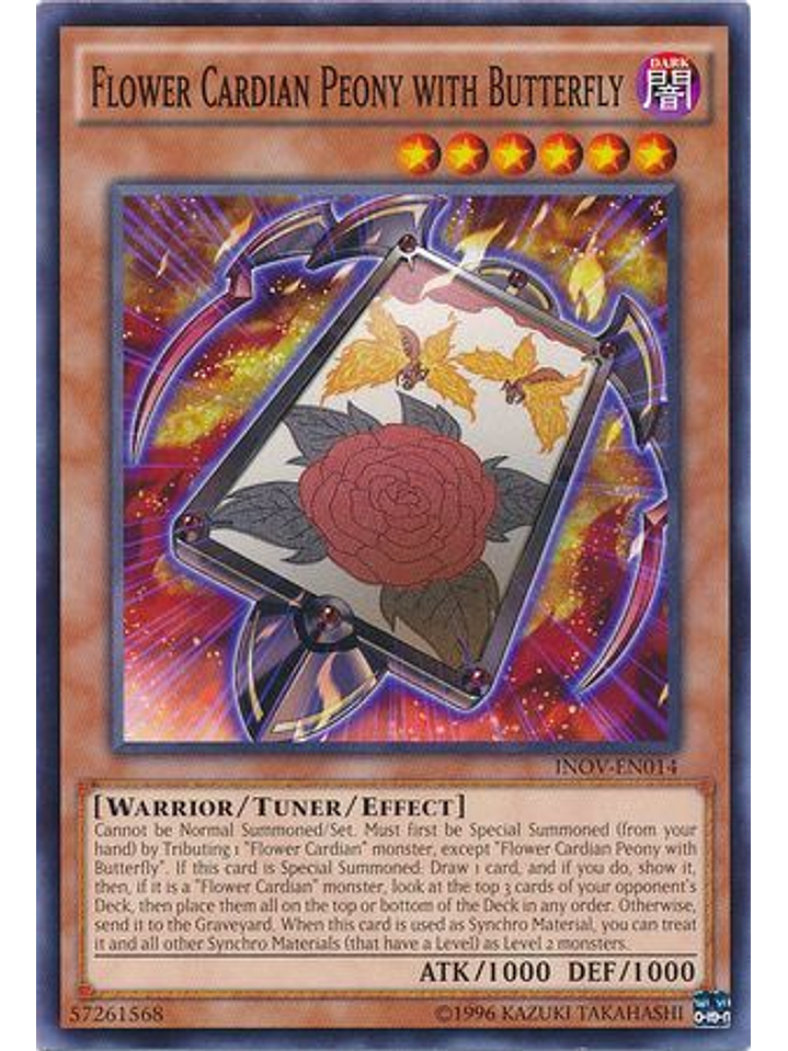 Flower Cardian Peony with Butterfly - INOV-EN014 - Common Unlimited 1