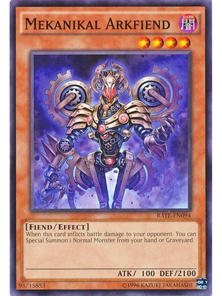 Mekanikal Arkfiend - RATE-EN094 - Common Unlimited 1