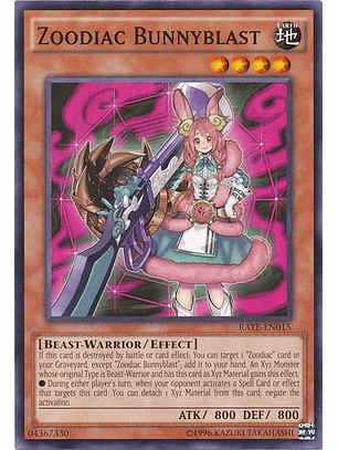 Zoodiac Bunnyblast - RATE-EN015 - Common Unlimited