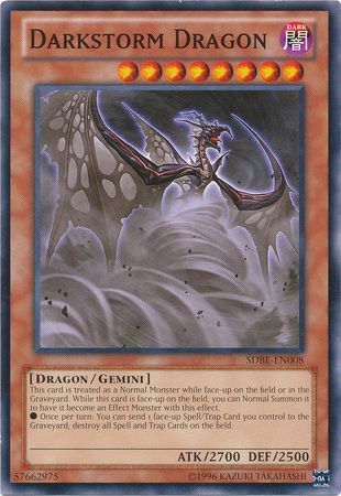 Darkstorm Dragon - SDBE-EN008 - Common Unlimited