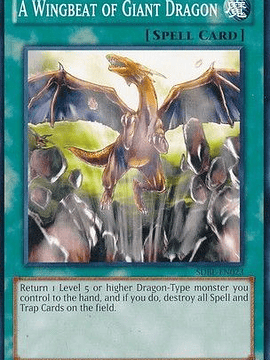 A Wingbeat of Giant Dragon - SDBE-EN023 - Common Unlimited