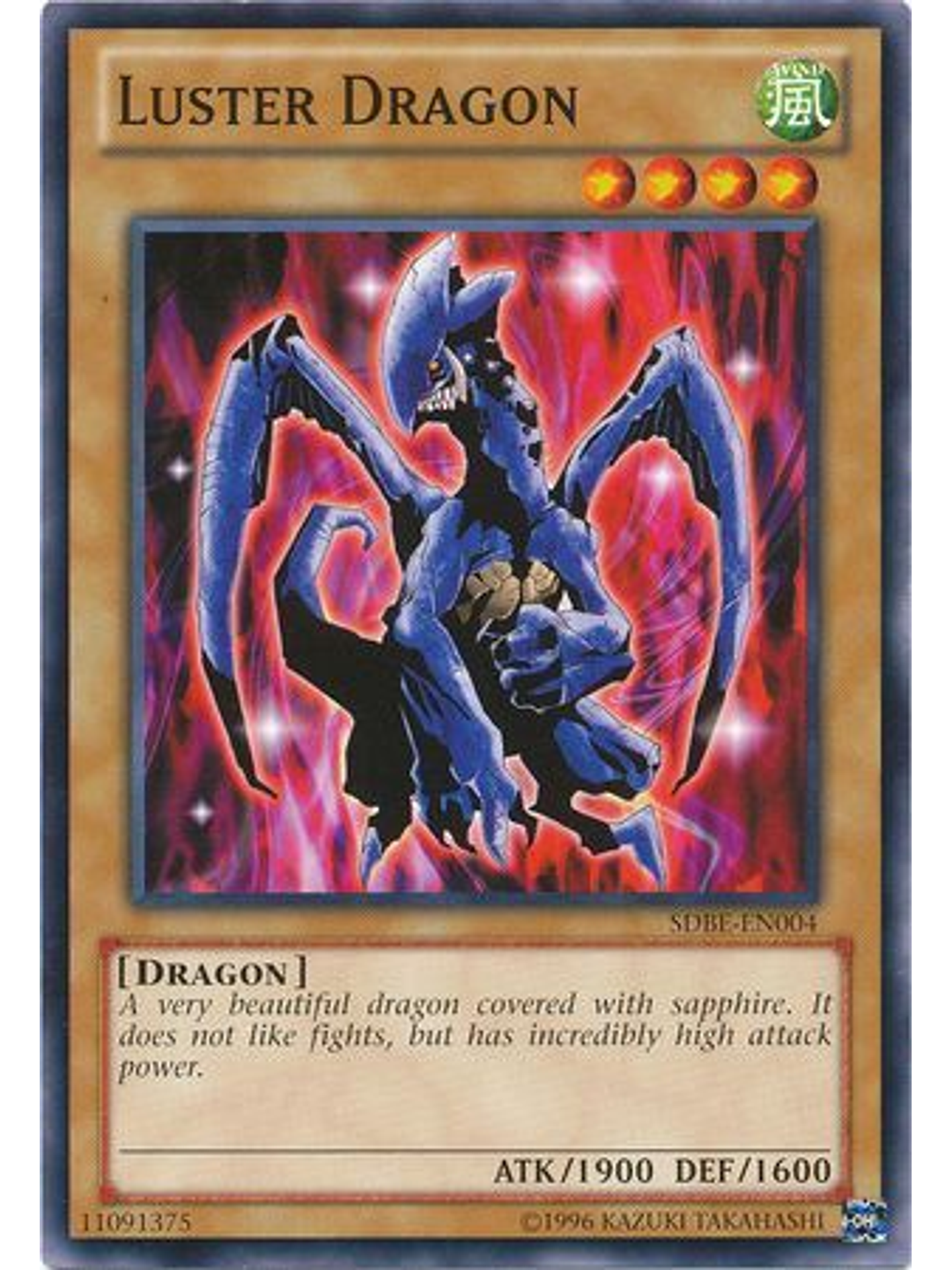 Luster Dragon - SDBE-EN004 - Common Unlimited 1