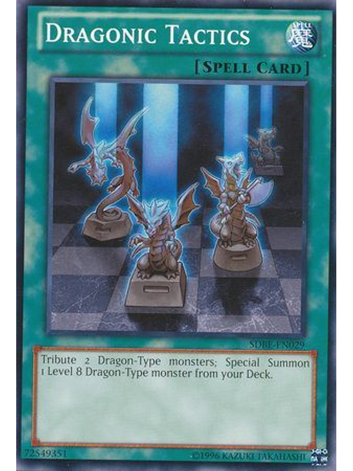 Dragonic Tactics - SDBE-EN029 - Common Unlimited 1