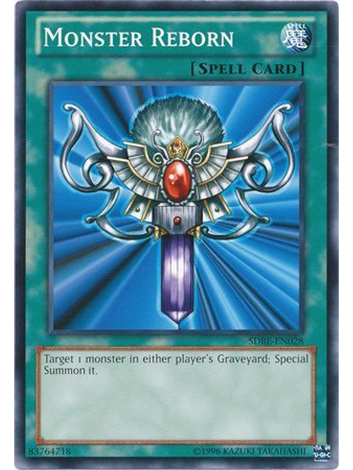 Monster Reborn - SDBE-EN028 - Common Unlimited 1