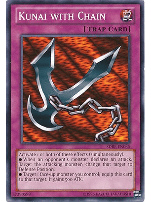 Kunai with Chain - SDBE-EN035 - Common Unlimited
